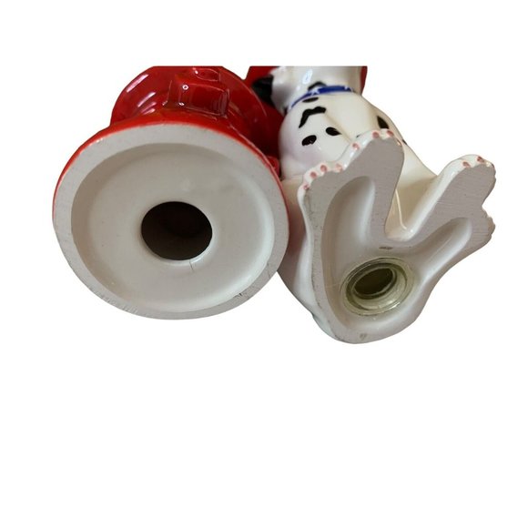 Westland Dalmatian/Dog & Fire Hydrant Salt & Pepper Shaker Set - No Box Magnetic - Picture 6 of 8